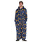 Snuggs Wearable Blanket Monk Dark Blue Bolt